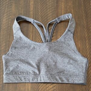 Old Navy Heather Gray Sports Bra Medium